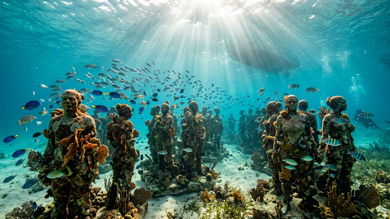 MUSA 수중박물관 스노클링